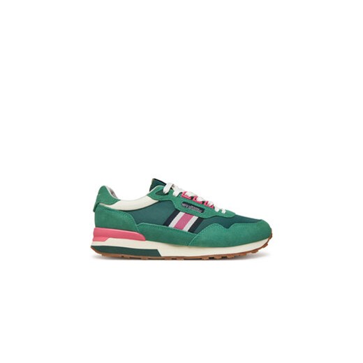 Pepe Jeans Sneakersy Kingston Heritage W PLS40033 Zielony ze sklepu MODIVO w kategorii Buty sportowe damskie - zdjęcie 180280245