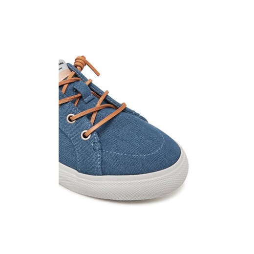 Pepe Jeans Sneakersy Kenton Denim PLS31602 Niebieski Pepe Jeans 39 MODIVO