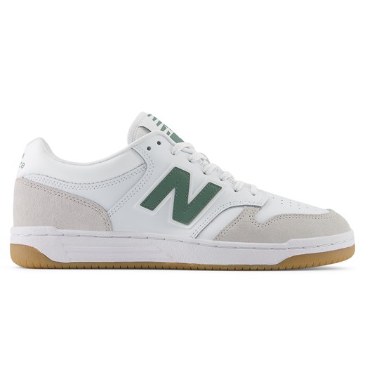 Buty unisex New Balance BB480LYG – białe New Balance 44 New Balance Poland
