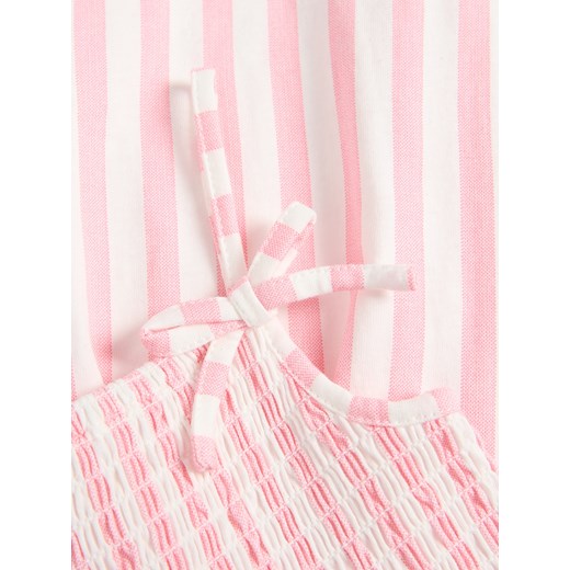 Reserved - Sukienka w paski - różowy Reserved 110 (4-5 lat) Reserved