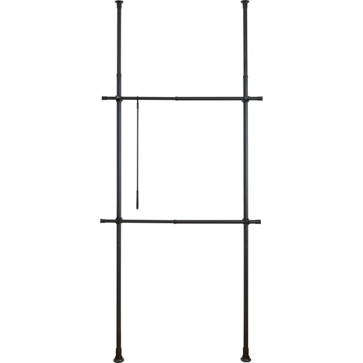 Wenko Teleskopowy wieszak &quot;Herkules&quot; w kolorze czarnym ze sklepu Limango Polska w kategorii Szafy - zdjęcie 180287865