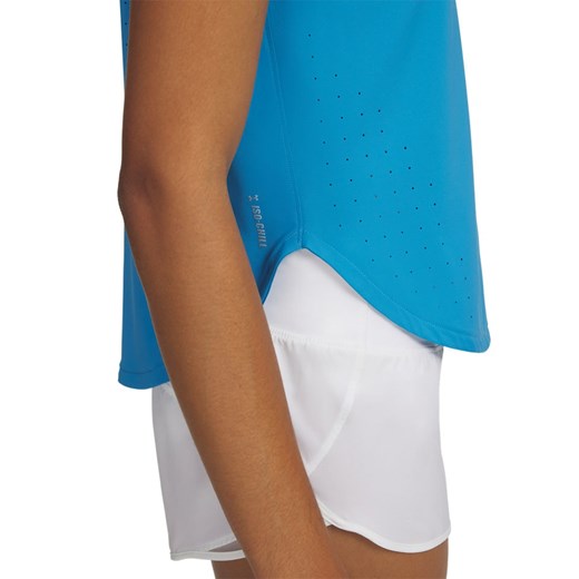 Under Armour Koszulka sportowa &quot;Launch Elite&quot; w kolorze niebieskim Under Armour M okazyjna cena Limango Polska