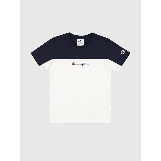 Champion Koszulka w kolorze kremowo-granatowym ze sklepu Limango Polska w kategorii T-shirty chłopięce - zdjęcie 180288787