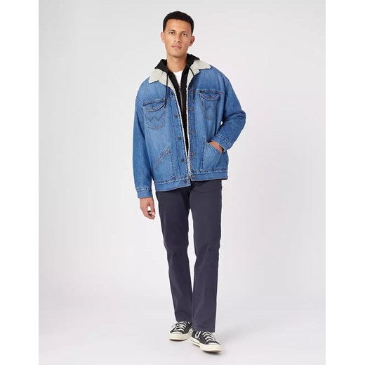 WRANGLER OVERSIZED SHERPA MĘSKA KURTKA JEANSOWA NEW FAVORITE W478LH21Y 112323627 Wrangler XL YouNeedit.pl