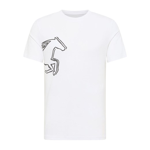 MĘSKA KOSZULKA MUSTANG Austin T-shirt NADRUK LOGO Bright White 1015056 2007 Mustang L YouNeedit.pl