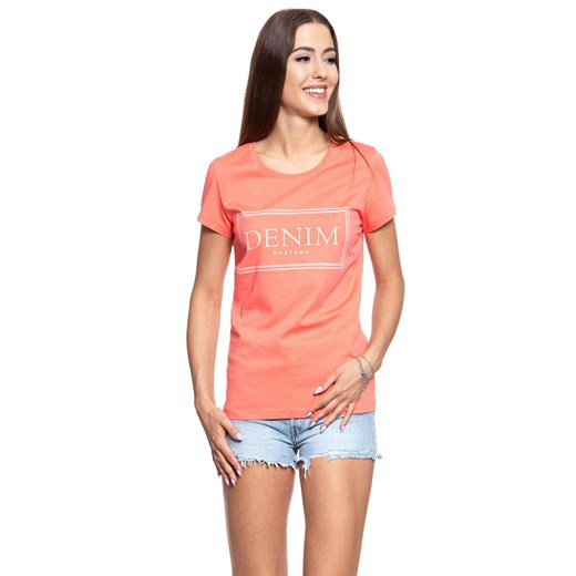 MUSTANG T SHIRT DAMSKI Alexia C Print 1009054 8139 ze sklepu YouNeedit.pl w kategorii Bluzki damskie - zdjęcie 180289365