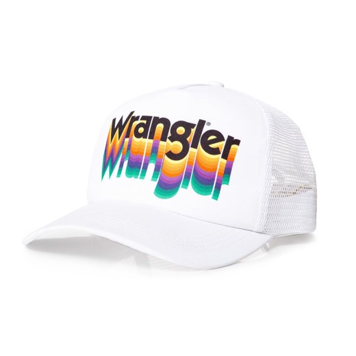 MĘSKA CZAPKA Z DASZKIEM WRANGLER TRUCKER CAP WHITE W0M36U512 112125683 ze sklepu YouNeedit.pl w kategorii Czapki z daszkiem męskie - zdjęcie 180289577