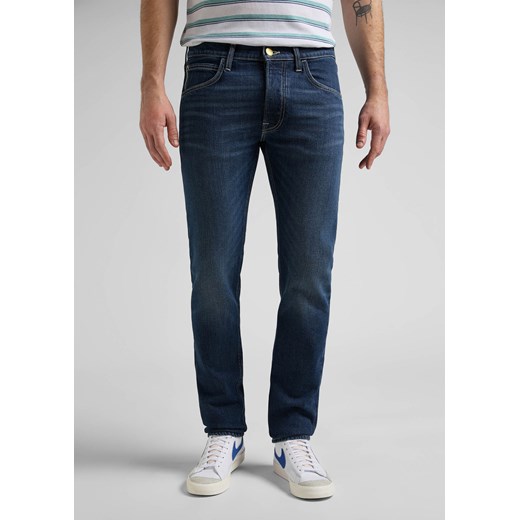 LEE LUKE BUTTON FLY MĘSKIE SPODNIE JEANSOWE DARK NEWBERRY L70SNICC 112145491 ze sklepu YouNeedit.pl w kategorii Jeansy męskie - zdjęcie 180289845