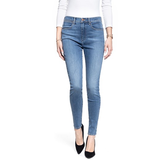 SPODNIE DAMSKIE WRANGLER SKINNY HIGH RISE WONDER BLUE W27HJR211 112128093 Wrangler W28 L32 YouNeedit.pl