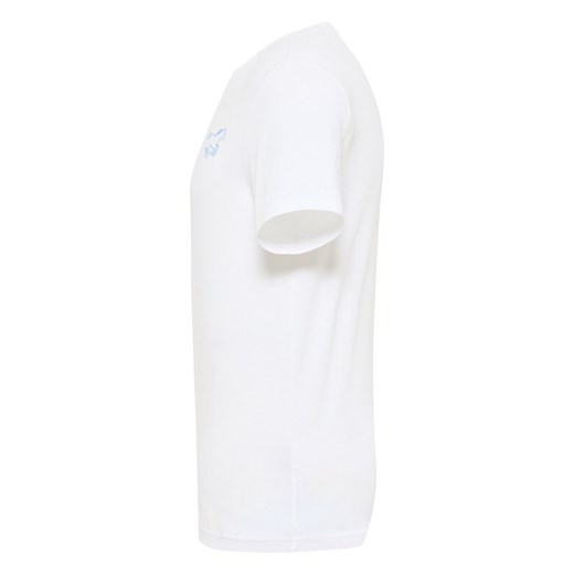 MĘSKA KOSZULKA MUSTANG Austin T-shirt LOGO NADRUK Bright White 1015057 2007 Mustang L YouNeedit.pl