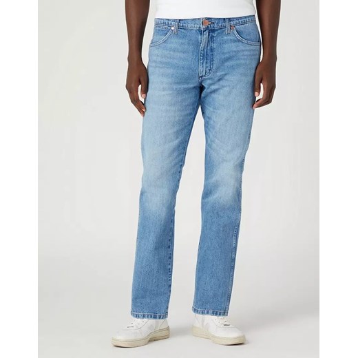WRANGLER GREENSBORO MĘSKIE SPODNIE JEANSOWE JEANSY BLUE BILL W15QEH40O 112331094 ze sklepu YouNeedit.pl w kategorii Jeansy męskie - zdjęcie 180290206