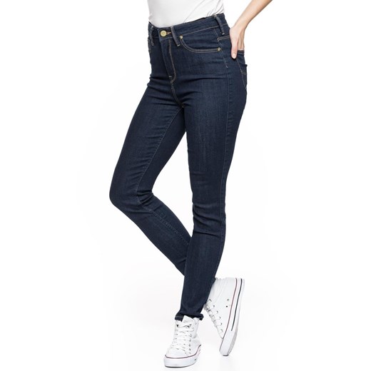 SPODNIE DAMSKIE LEE SKYLER SOLID BLUE L308HAKT ze sklepu YouNeedit.pl w kategorii Jeansy damskie - zdjęcie 180290356