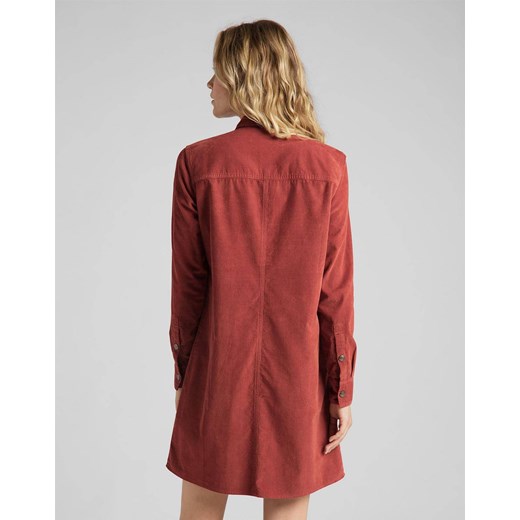 LEE WORKSHIRT DRESS DAMSKA SUKIENKA KOSZULOWA RED OCHRE L50SMROE 112111408 Lee S YouNeedit.pl