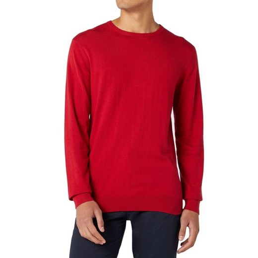 WRANGLER CREW KNIT MĘSKI SWETER RED W8A0PDX47 112132358 ze sklepu YouNeedit.pl w kategorii Swetry męskie - zdjęcie 180290758