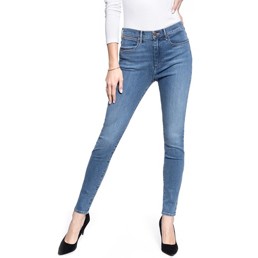 SPODNIE DAMSKIE WRANGLER SKINNY HIGH RISE WONDER BLUE W27HJR211 112128093 Wrangler W28 L32 YouNeedit.pl