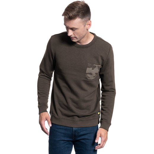 MĘSKA BLUZA MUSTANG BEN C AOP POCKET 1009168 4075 ze sklepu YouNeedit.pl w kategorii Bluzy męskie - zdjęcie 180291549