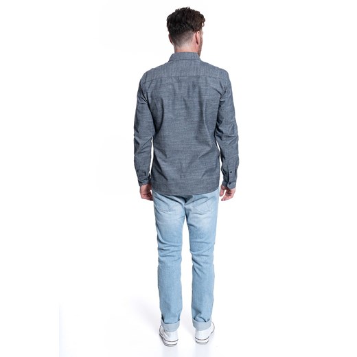 MĘSKA KOSZULA MATERIAŁOWA MUSTANG CASPER CHAMBRAY 1009903 4136 Mustang M YouNeedit.pl