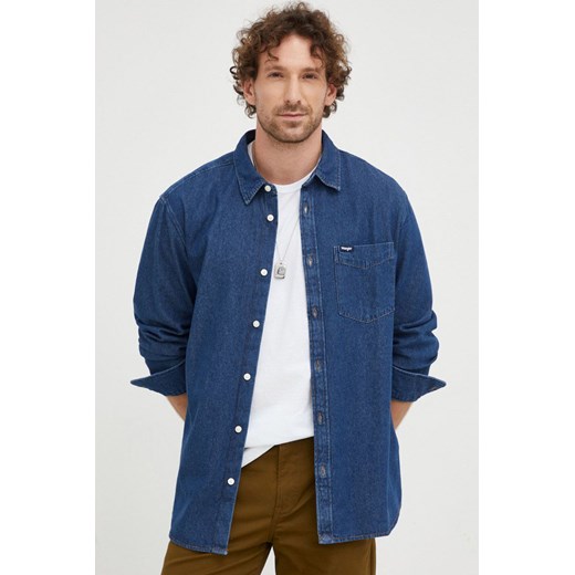 WRANGLER DENIM SHIRT MĘSKA KOSZULA JEANSOWA W5B9LW023 112321159 ze sklepu YouNeedit.pl w kategorii Koszule męskie - zdjęcie 180291868