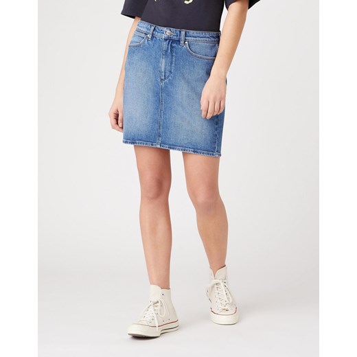SPÓDNICA WRANGLER MID LENGTH SKIRT SANDY W245JX28Z 112127933 ze sklepu YouNeedit.pl w kategorii Spódnice - zdjęcie 180292236