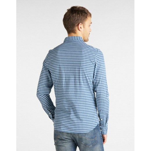 LEE CLEAN WESTERN SHIRT MĘSKA KOSZULA WASHED BLUE L644DJLR 112115494 Lee M YouNeedit.pl