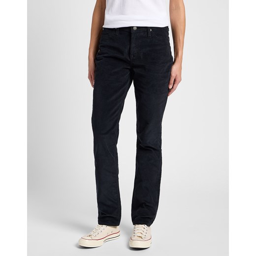 LEE DAMSKIE SPODNIE SZTRUKSOWE MARION STRAIGHT UNIONALL BLACK 112359984 L301016299 ze sklepu YouNeedit.pl w kategorii Spodnie damskie - zdjęcie 180292566