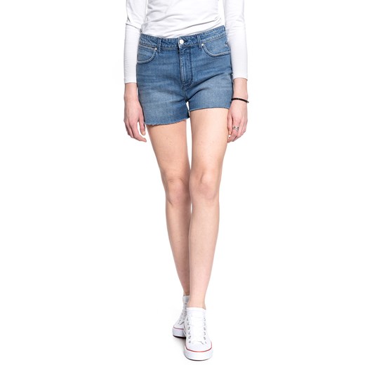 DAMSKIE SHORTY JEANSOWE WRANGLER BOYFRIEND SHORT WORN BLUE W22KKN079 112127818 Wrangler L YouNeedit.pl