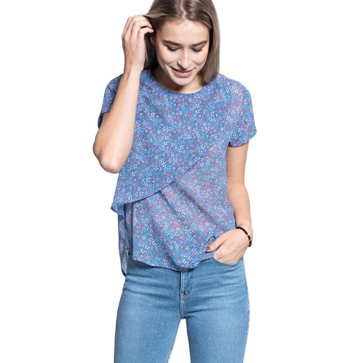 KOSZULKA DAMSKA MUSTANG ELSA AOP BLOUSE 1009454 11756 ze sklepu YouNeedit.pl w kategorii Bluzki damskie - zdjęcie 180292889