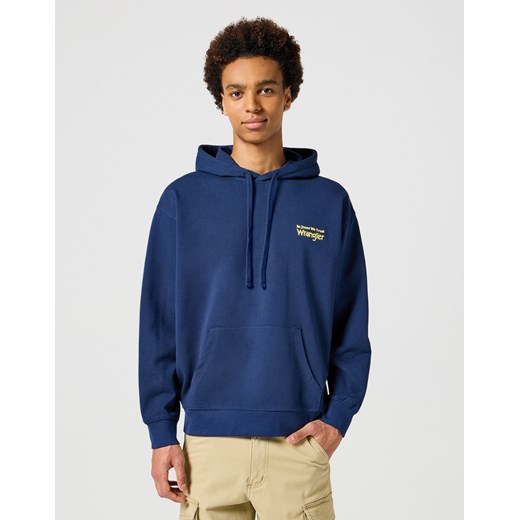 WRANGLER MĘSKA BLUZA Z KAPTUREM HOODIE 112357369 ze sklepu YouNeedit.pl w kategorii Bluzy męskie - zdjęcie 180293546