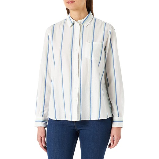 LEE ONE POCKET SHIRT DAMSKA KOSZULA SUMMER GREEN L45TDHNK 112110513 ze sklepu YouNeedit.pl w kategorii Koszule damskie - zdjęcie 180293828
