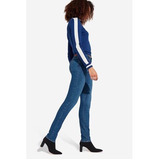 WRANGLER SLIM SPODNIE DAMSKIE BLUE BRUSHED W28LVP94Q 112128438 Wrangler W28 L32 YouNeedit.pl