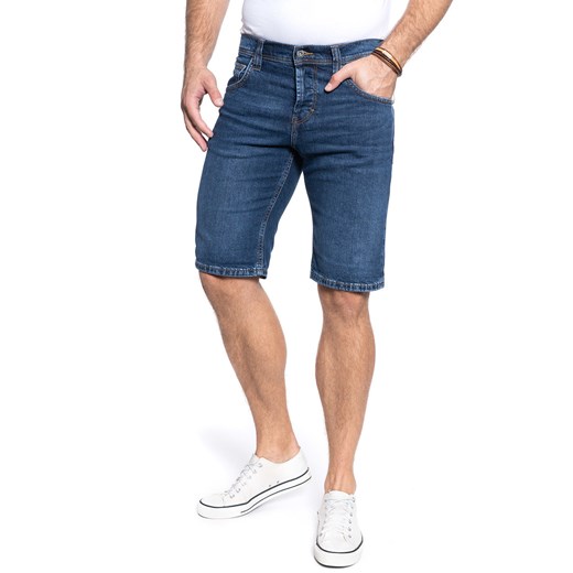 SPODENKI MĘSKIE MUSTANG Chicago Short DENIM BLUE 1005417 5000 882 ze sklepu YouNeedit.pl w kategorii Spodenki męskie - zdjęcie 180294138
