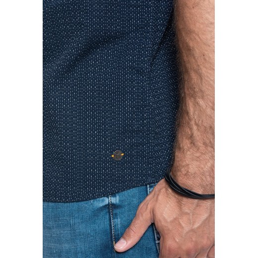 MĘSKA KOSZULA MATERIAŁOWA MUSTANG COLLIN DOBBY SHIRT 1009828 4136 Mustang M YouNeedit.pl