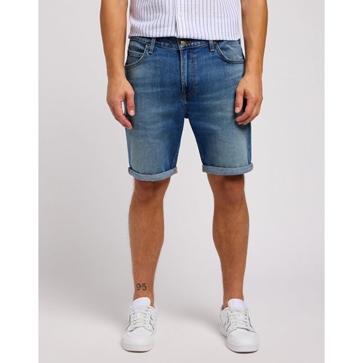 LEE RIDER SHORT MĘSKIE KRÓTKIE SPODENKI JEANSOWE JEANS WARM BREEZE 112349232 L73F016080 ze sklepu YouNeedit.pl w kategorii Spodenki męskie - zdjęcie 180294158