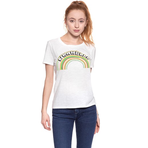WRANGLER T SHIRT DAMSKI GRAPHIC TEE OFFWHITE W702RG902 112130900 ze sklepu YouNeedit.pl w kategorii Bluzki damskie - zdjęcie 180294288