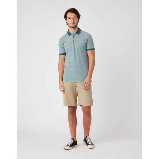 MĘSKIE POLO WRANGLER SS REFINED POLO MALLARD GREEN W7AFKHG28 112131333 ze sklepu YouNeedit.pl w kategorii T-shirty męskie - zdjęcie 180294366
