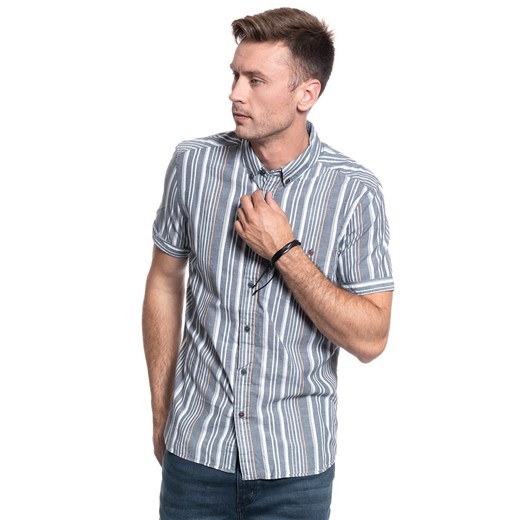 MUSTANG Collin Basic Stripe 1009578 11741 ze sklepu YouNeedit.pl w kategorii Koszule męskie - zdjęcie 180294865