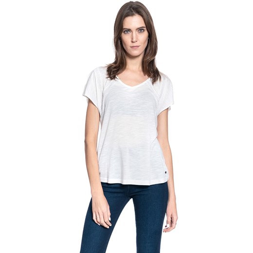 DAMSKI T-SHIRT MUSTANG ALINA V LACE 1009066 2020 ze sklepu YouNeedit.pl w kategorii Bluzki damskie - zdjęcie 180294907