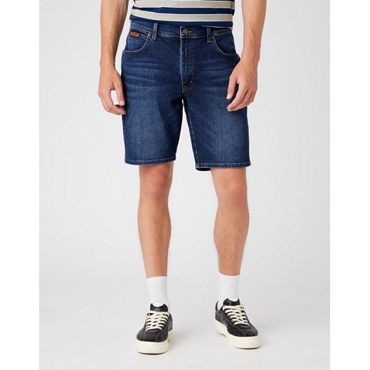 WRANGLER TEXAS SHORTS MĘSKIE SZORTY KRÓTKIE SPODENKI DARK WASH W11CCT30R 112145749 ze sklepu YouNeedit.pl w kategorii Spodenki męskie - zdjęcie 180294997