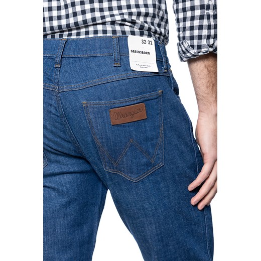 SPODNIE MĘSKIE WRANGLER GREENSBORO DARK BREEZE W15Q17602 112126826 Wrangler W31 L34 YouNeedit.pl