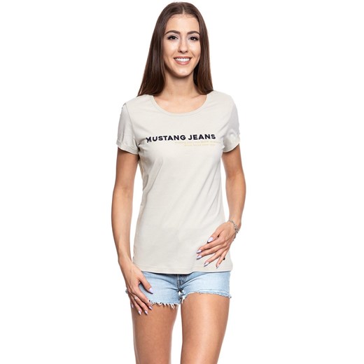 MUSTANG T SHIRT DAMSKI Alexia C Print 1009026 4025 ze sklepu YouNeedit.pl w kategorii Bluzki damskie - zdjęcie 180295417