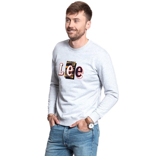 LEE BLUZA SEASONAL CAMO SWS SHARP GREY MELE L80ASP03 112121282 Lee M YouNeedit.pl