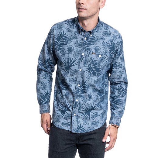 KOSZULA MĘSKA LEE RIVETED SHIRT WASHED BLUE L66IWALR 112116473 ze sklepu YouNeedit.pl w kategorii Koszule męskie - zdjęcie 180295957