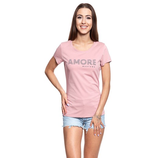 MUSTANG T SHIRT DAMSKI Alexia C Print 1008972 8148 ze sklepu YouNeedit.pl w kategorii Bluzki damskie - zdjęcie 180295989