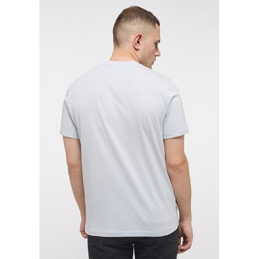 MUSTANG ALEX C PRINT MĘSKI T-SHIRT KOSZULKA LOGO NADRUK GRAY DAWN 1013520 4017 Mustang XL YouNeedit.pl