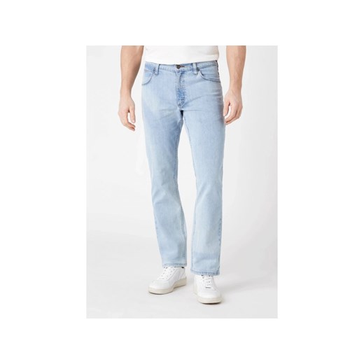 WRANGLER STRAIGHT MĘSKIE SPODNIE JEANSOWE JEANSY BLEACH W10TM6X9E 112126013 ze sklepu YouNeedit.pl w kategorii Jeansy męskie - zdjęcie 180296066