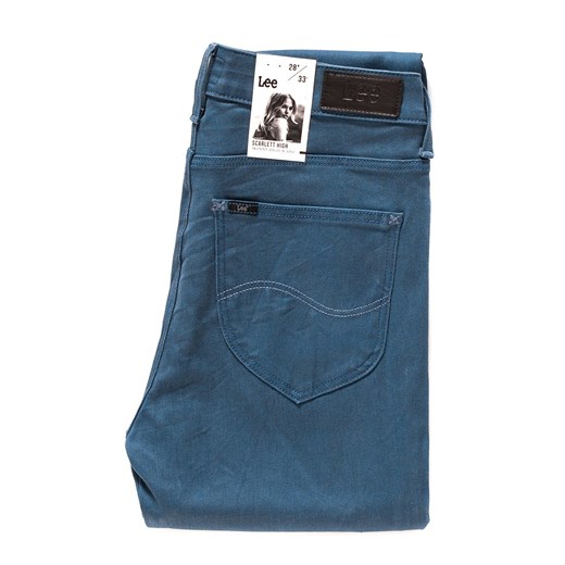 LEE SCARLETT HIGH BLUE L626CIDX 112114148 ze sklepu YouNeedit.pl w kategorii Jeansy damskie - zdjęcie 180296126