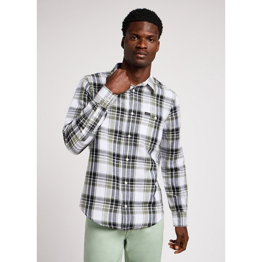 LEE MĘSKA KOSZULA LEESURE SHIRT OLIVE GROVE 112350073 L66N045022 ze sklepu YouNeedit.pl w kategorii Koszule męskie - zdjęcie 180296307