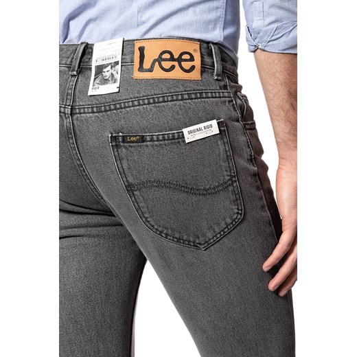 JEANSY MĘSKIE LEE RIDER GREY TRASHED L73DFFIH 112120363 Lee W29 L32 YouNeedit.pl