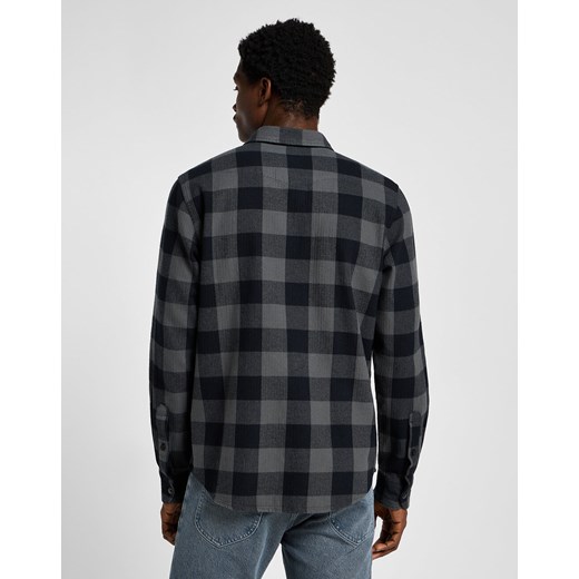 LEE MĘSKA KOSZULA CLEAN WESTERN SHIRT STATIC GRAY 112355745 L66R008549 Lee S YouNeedit.pl