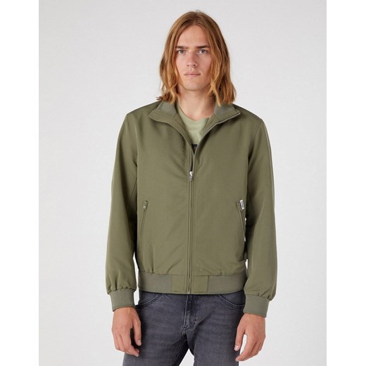 WRANGLER HARRINGTON JACKET MĘSKA KURTKA PRZEJŚCIOWA DUSTY OLIVE W481WWX45 112334267 ze sklepu YouNeedit.pl w kategorii Kurtki męskie - zdjęcie 180297409